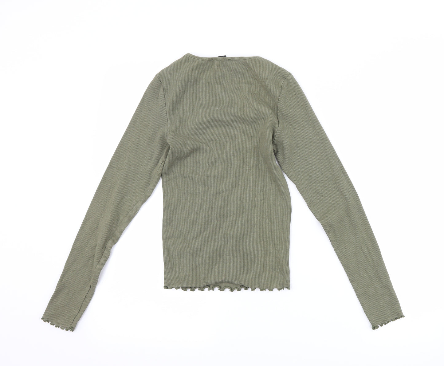 New Look Womens Green   Basic T-Shirt Size 6
