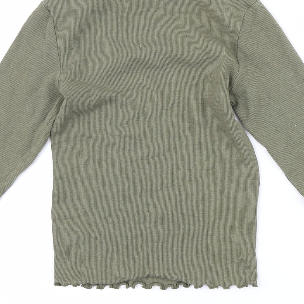 New Look Womens Green   Basic T-Shirt Size 6
