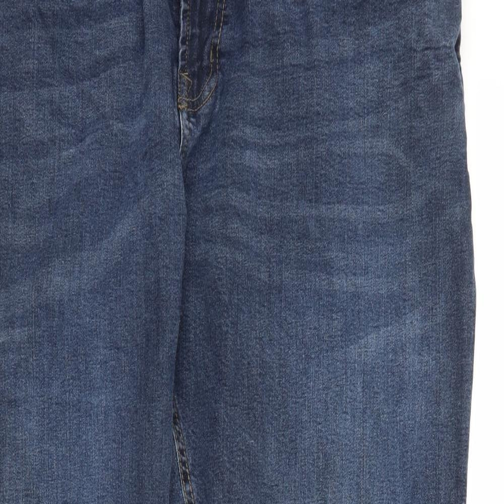 Jacamo Mens Blue  Denim Straight Jeans Size 46 in L31 in