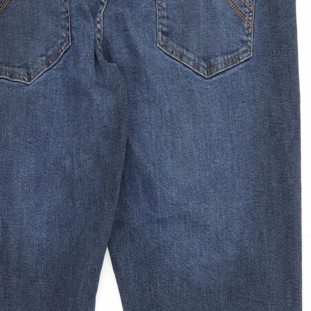 Jacamo Mens Blue  Denim Straight Jeans Size 46 in L31 in