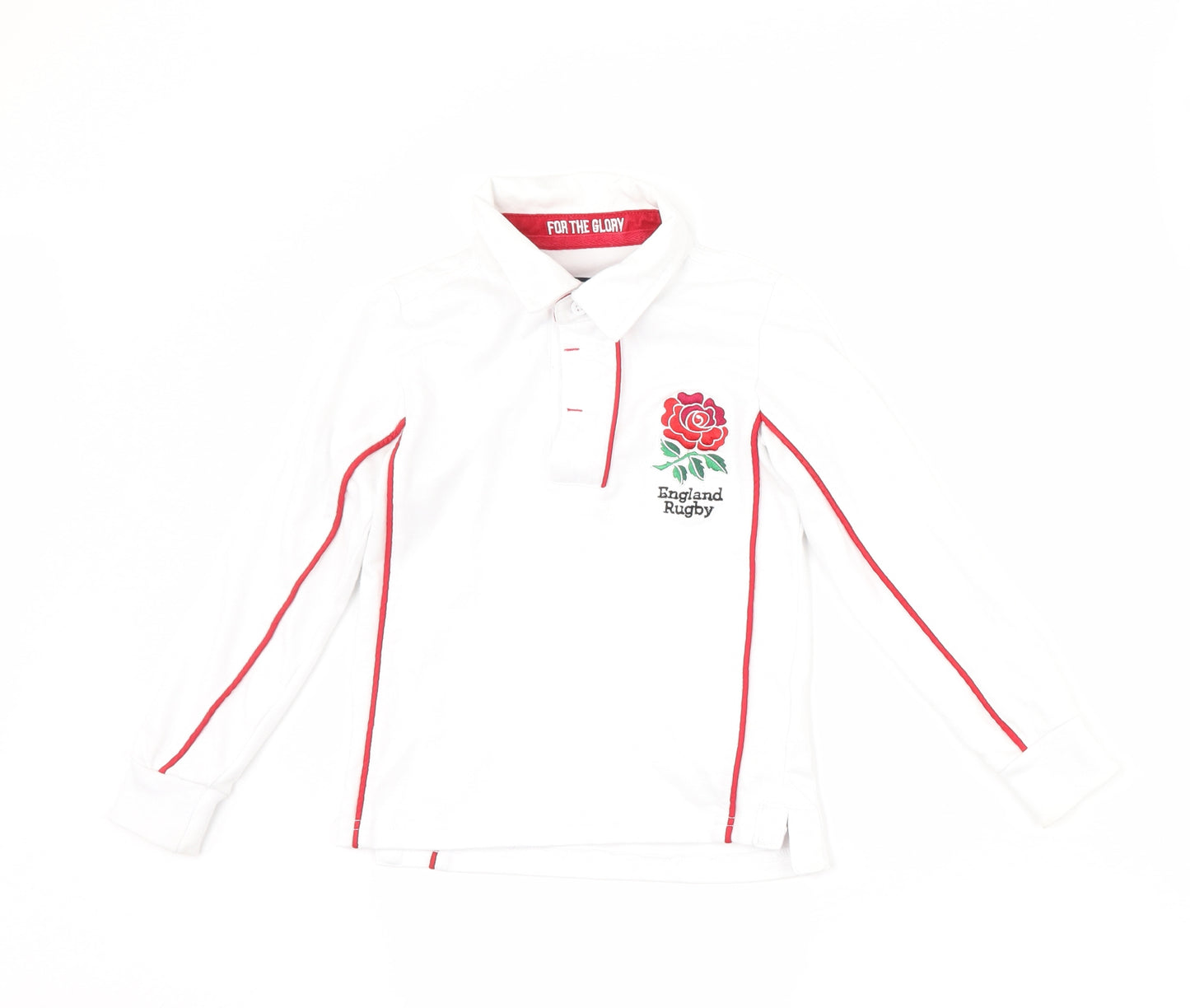 England Rugby Boys White   Basic T-Shirt Size 2-3 Years  - England Rugby