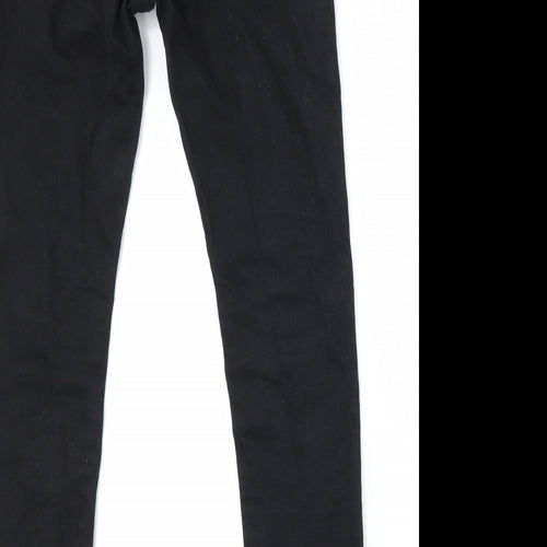 Denim co Girls Black  Denim Skinny Jeans Size 9-10 Years