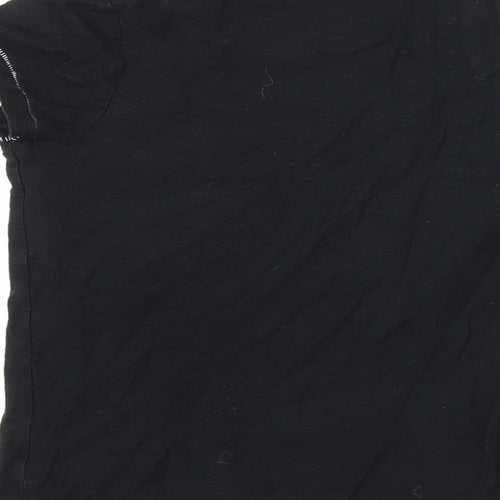Matalan Boys Black   Basic T-Shirt Size 6 Years  - Awesome