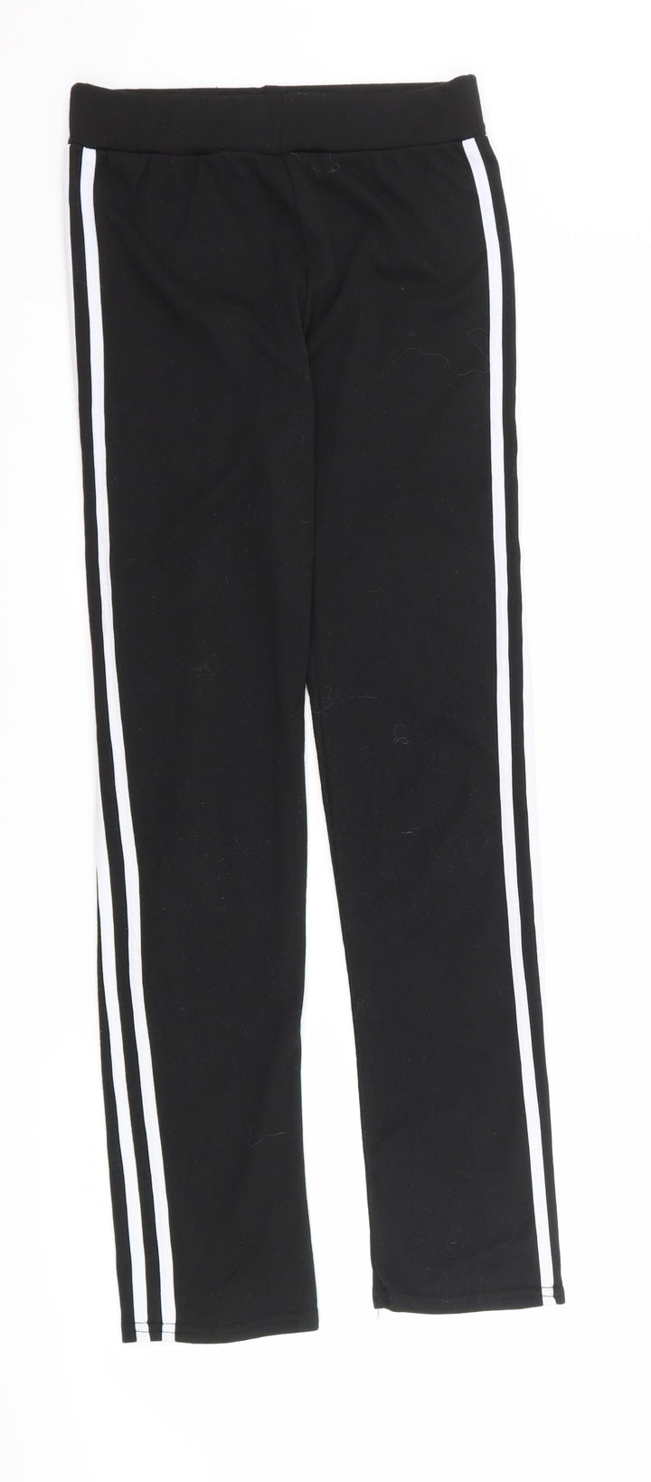 D&A Girls Black Capri Trousers Size M - leggings
