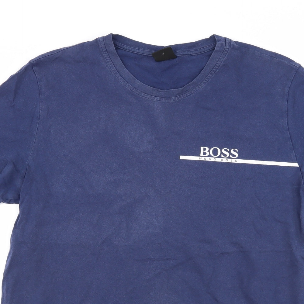 HUGO BOSS Mens Blue    T-Shirt Size M