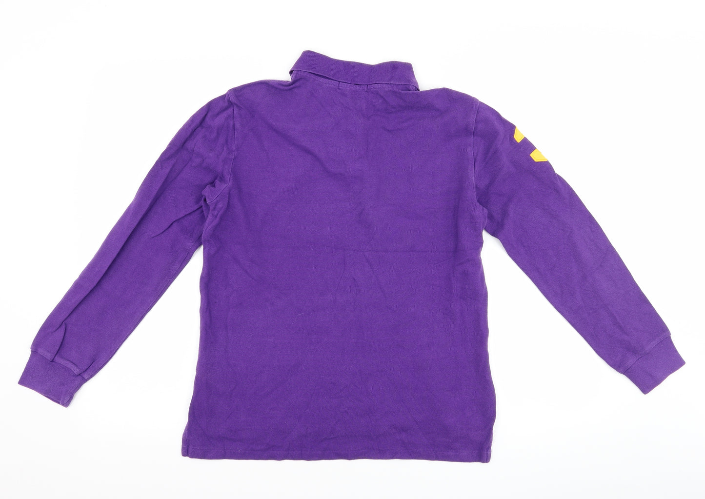 Polo Ralph Lauren Boys Purple   Basic Polo Size 14-15 Years