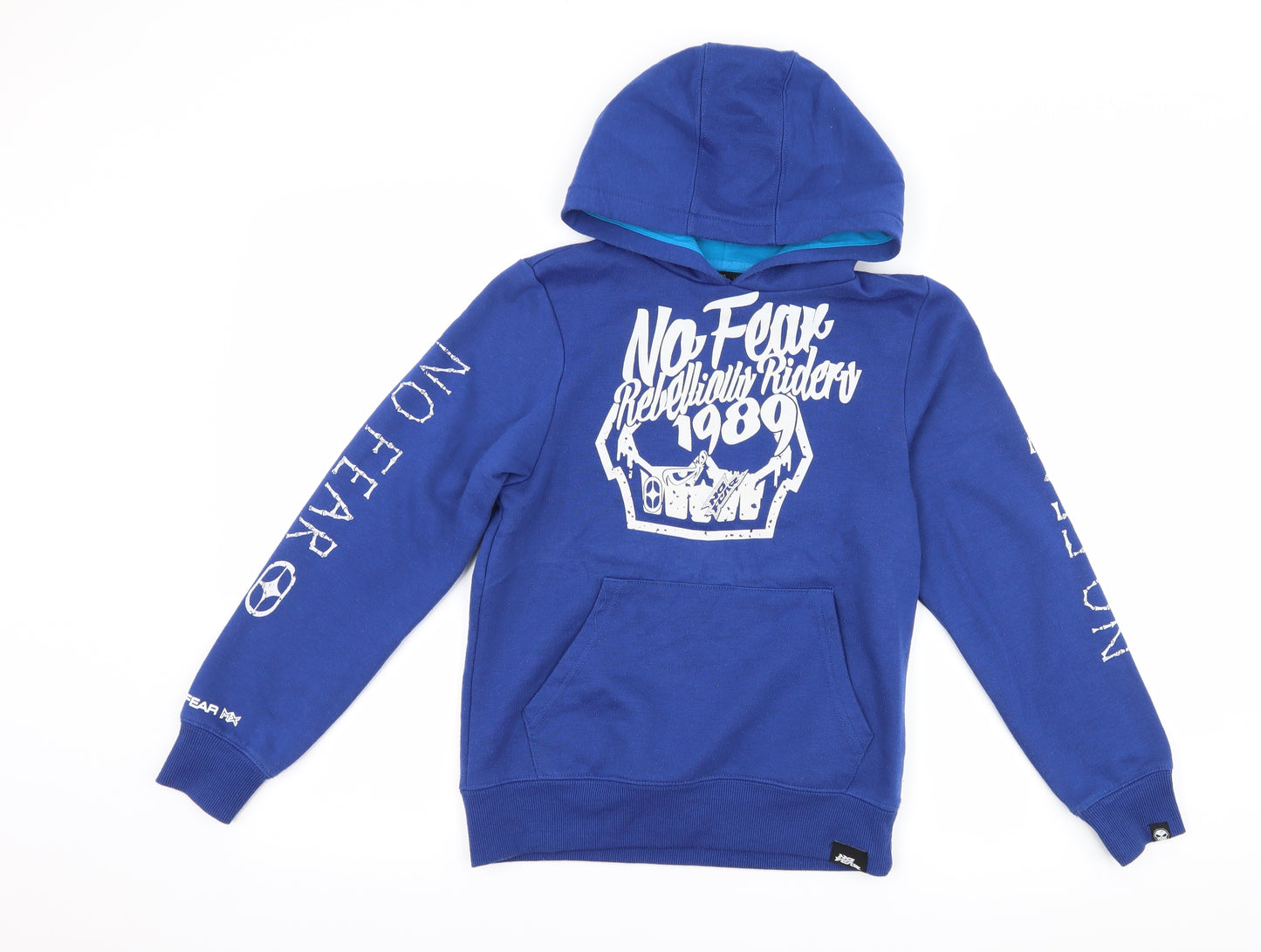 No Fear Boys Blue   Pullover Hoodie Size 11-12 Years