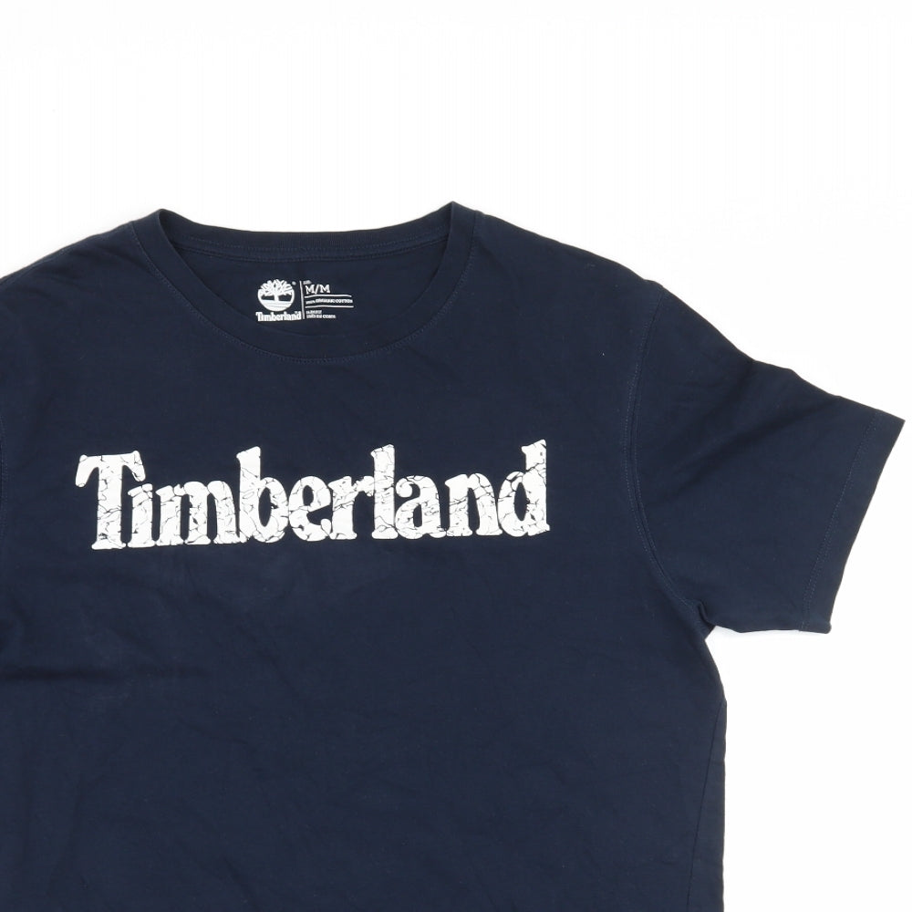 Timberland Mens Blue    T-Shirt Size M
