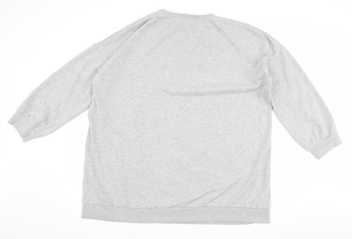 George Womens Grey   Pullover Sweatshirt Size XL  - slogan