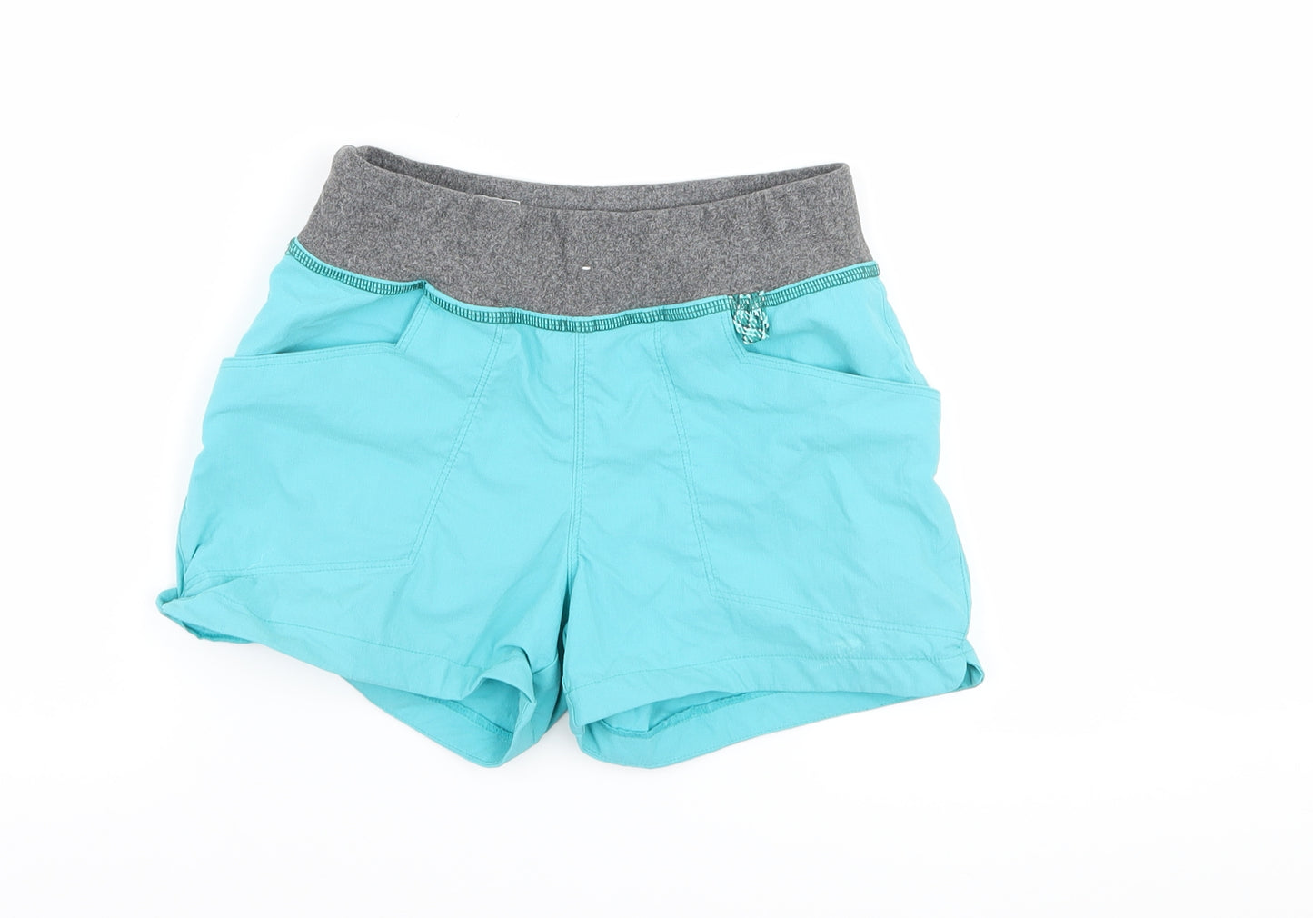 Quechua Girls Blue   Sweat Shorts Size 9-10 Years