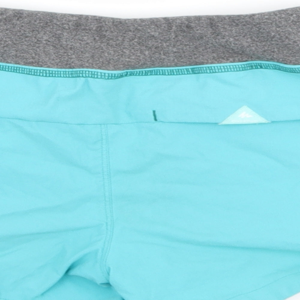 Quechua Girls Blue   Sweat Shorts Size 9-10 Years