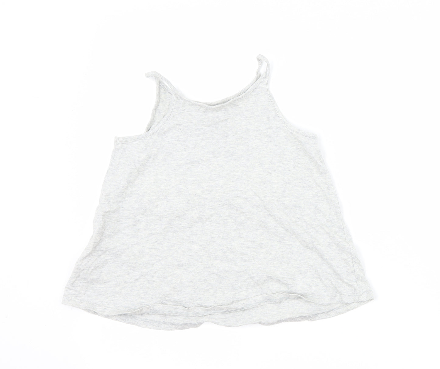 F&F Girls Grey   Basic Tank Size 7-8 Years  - summer