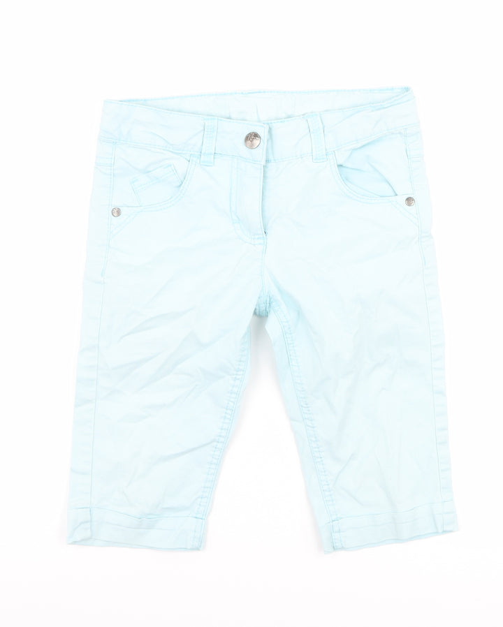 Avenue Girls Blue   Cargo Shorts Size 8 Years