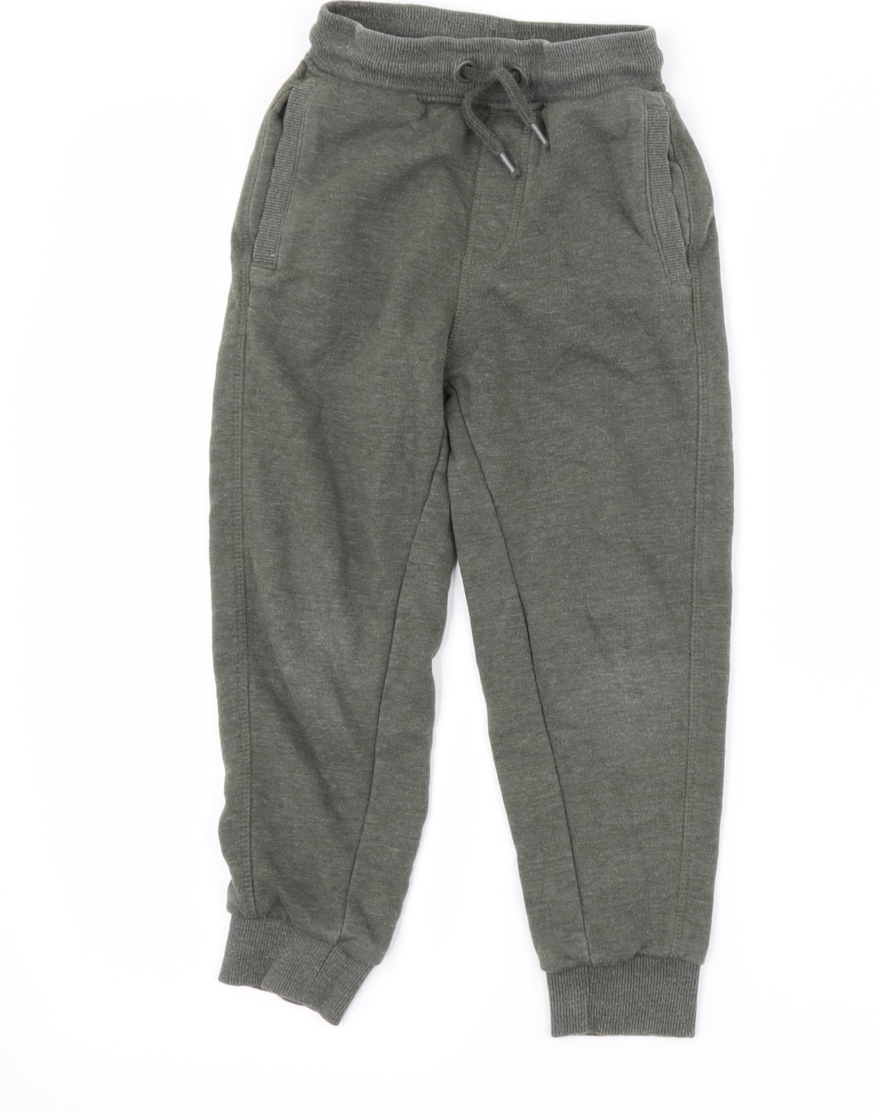 Nutmeg Boys Green   Jogger Trousers Size 4-5 Years