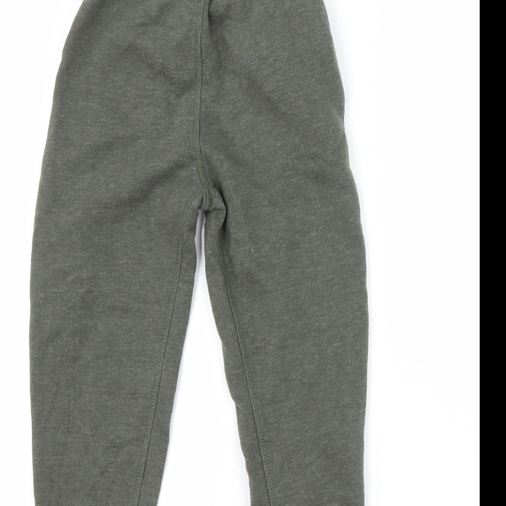 Nutmeg Boys Green   Jogger Trousers Size 4-5 Years