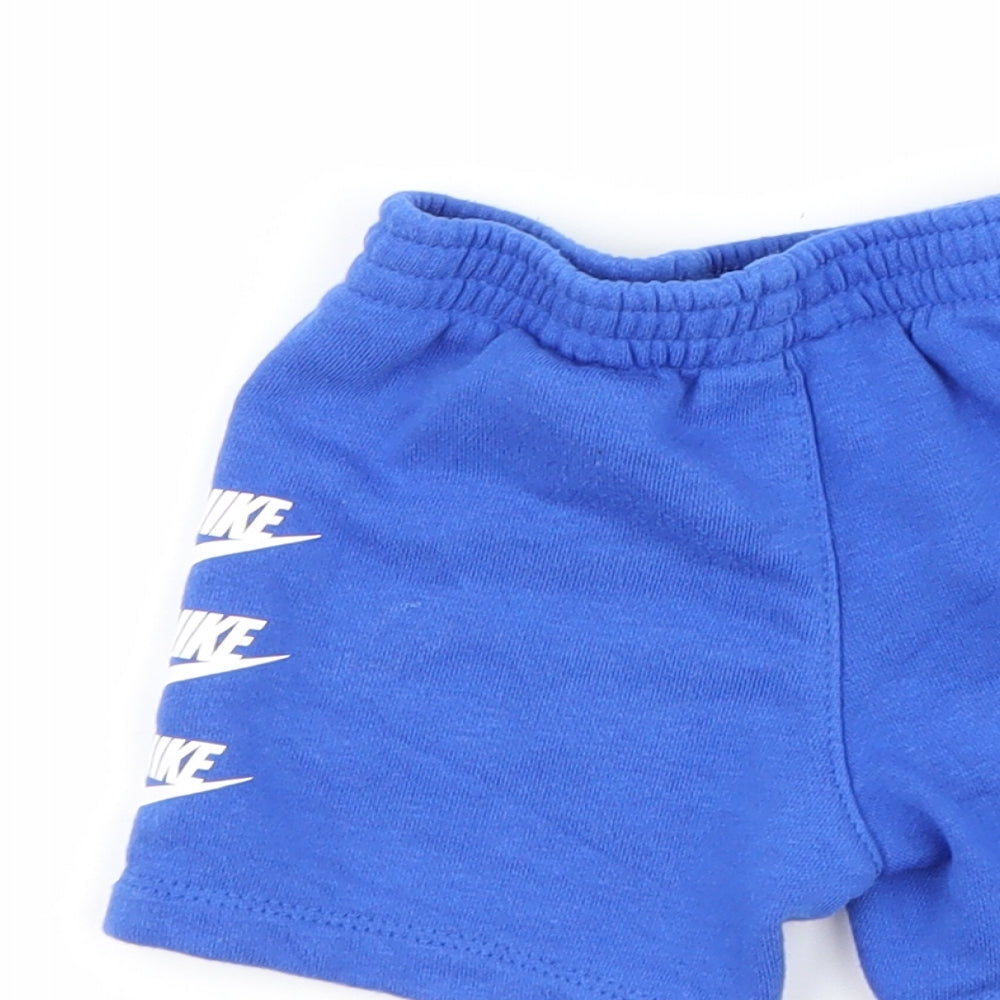 Nike Boys Blue   Jogger Trousers Size 9 Months  - shorts