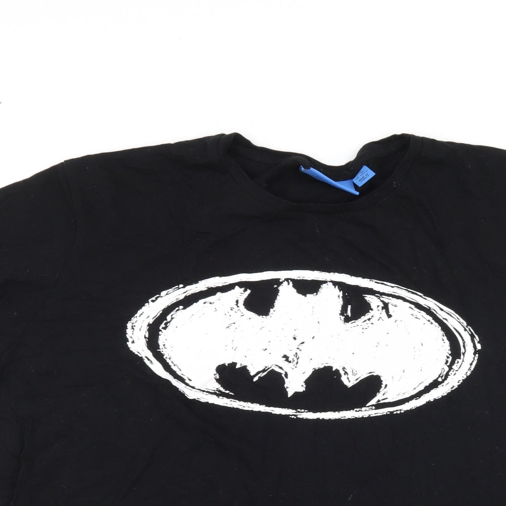 Primark Mens Black    T-Shirt Size 2XL  - batman