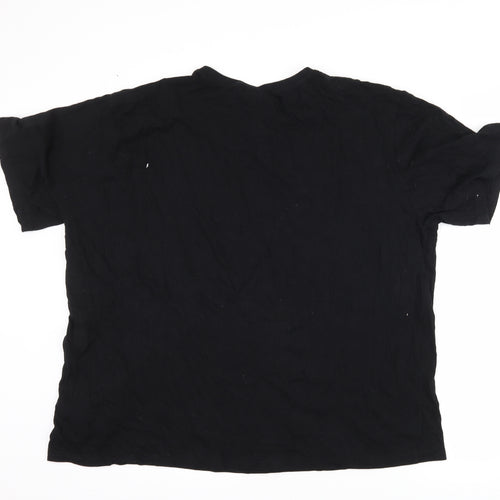 DC Comics Mens Black    T-Shirt Size 2XL  - i am batman