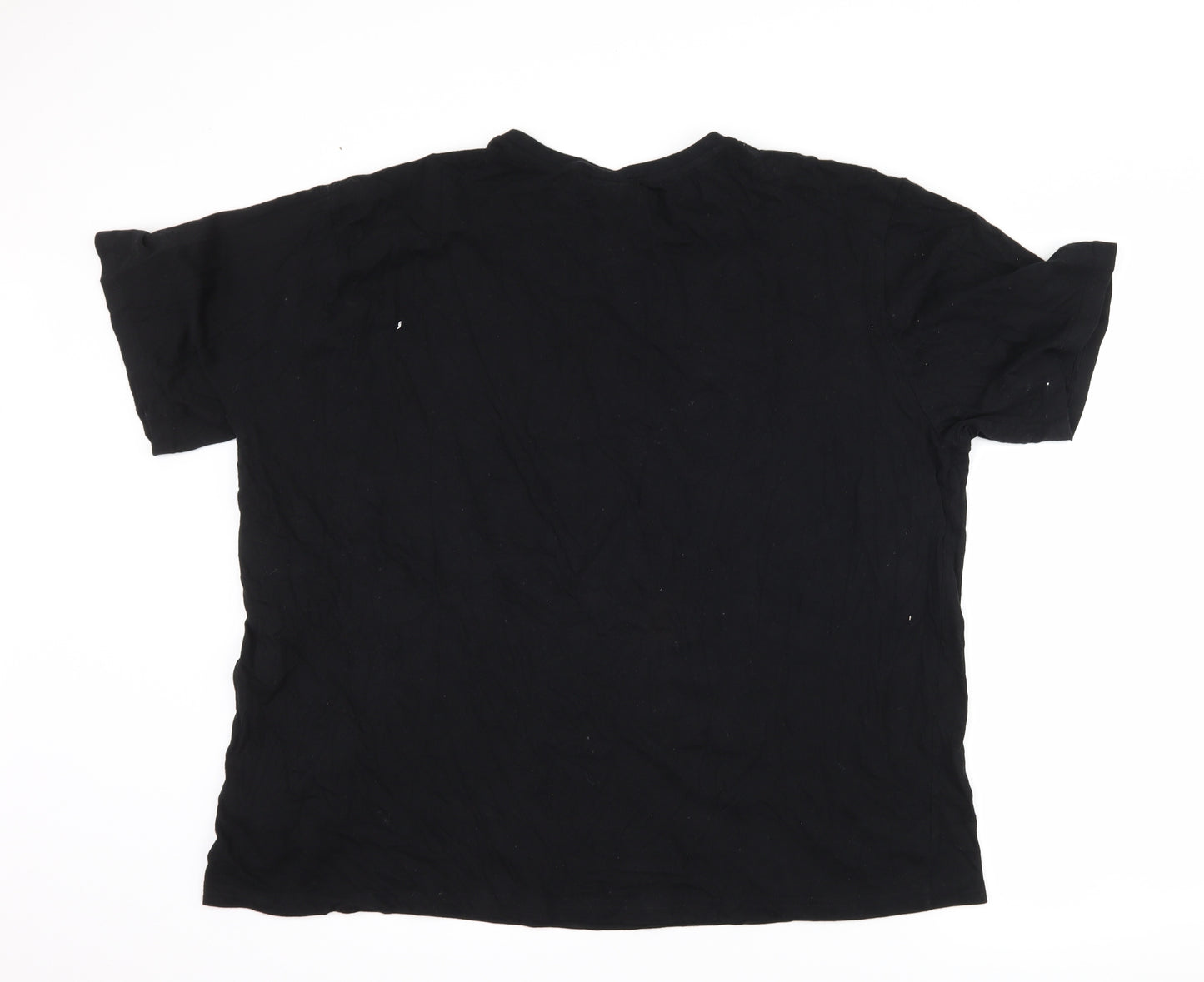 DC Comics Mens Black    T-Shirt Size 2XL  - i am batman