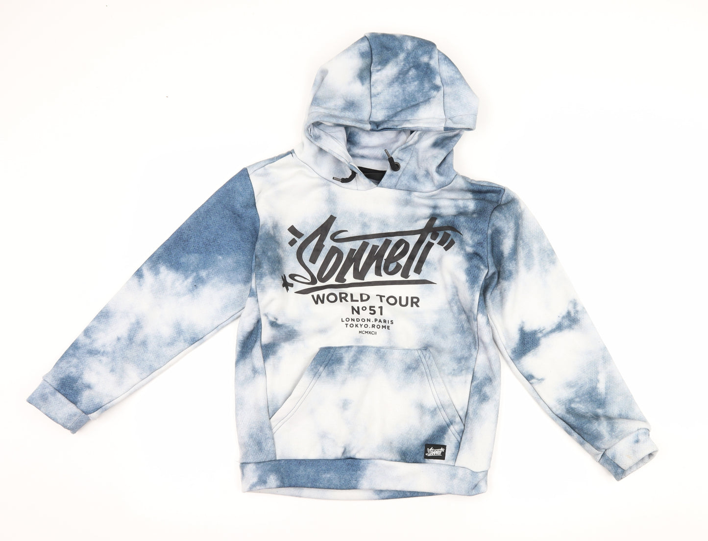 sonetti Boys Blue   Pullover Hoodie Size 12-13 Years  - tie dye