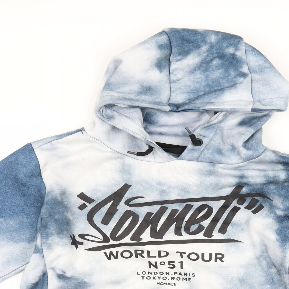sonetti Boys Blue   Pullover Hoodie Size 12-13 Years  - tie dye