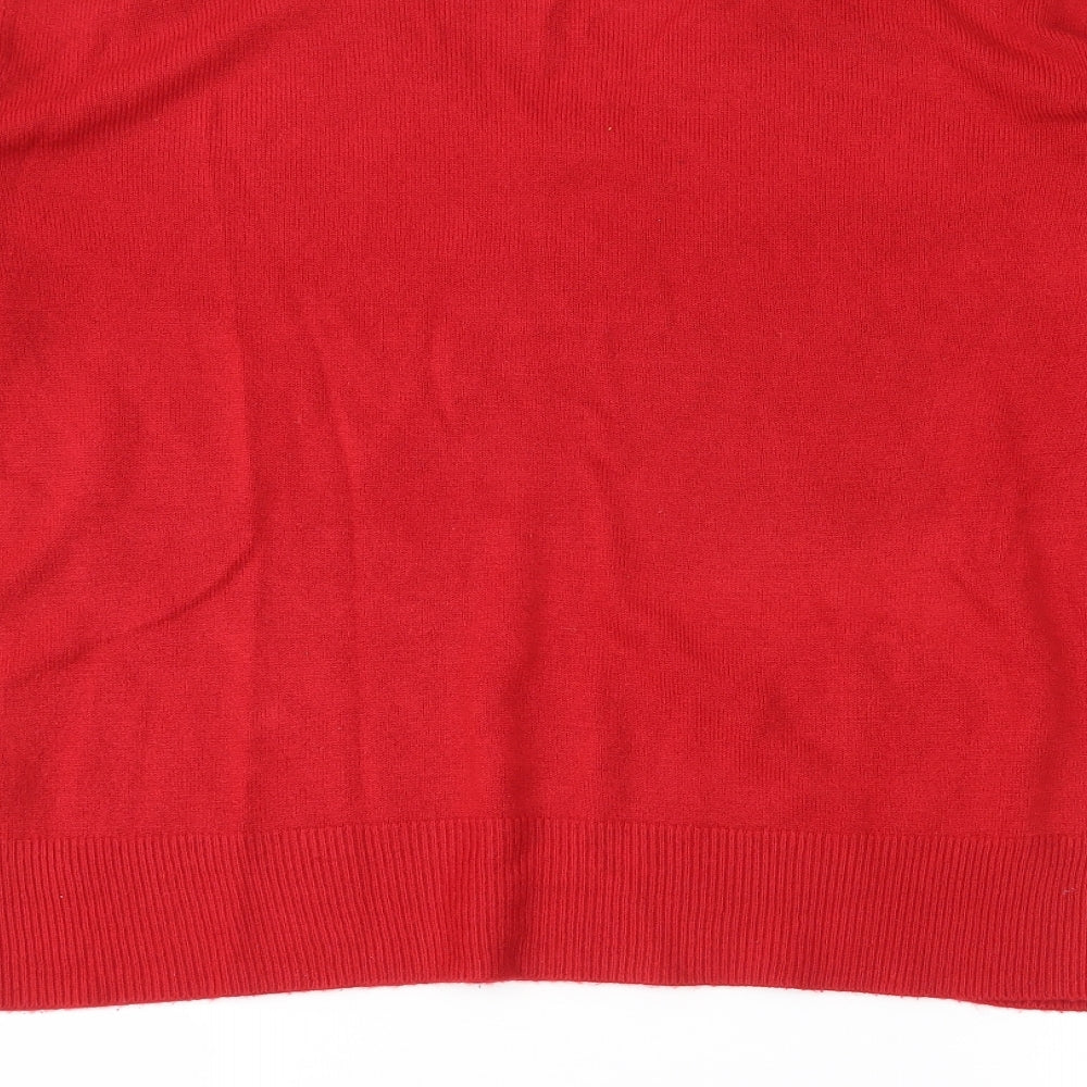 Atmosphere Womens Red   Pullover Jumper Size 16