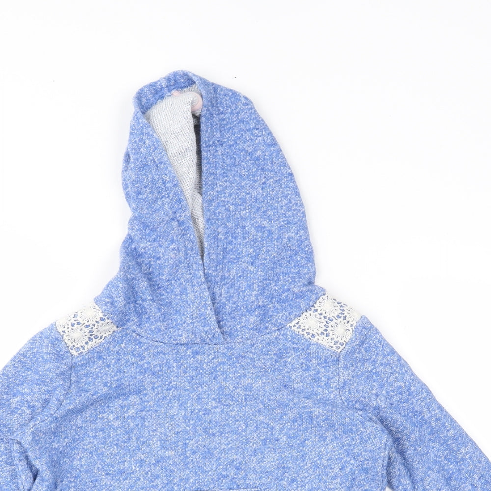 LOGG Girls Blue   Pullover Jumper Size 5-6 Years