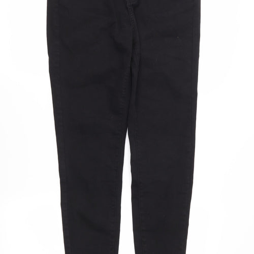DenimCo Womens Black   Skinny Jeans Size 14 L28.5 in