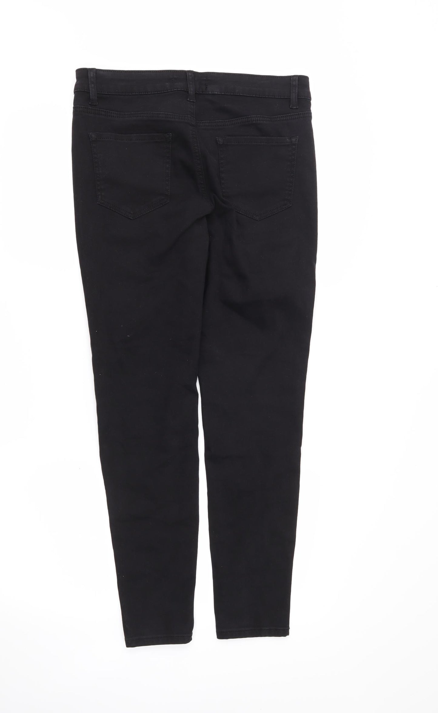 DenimCo Womens Black   Skinny Jeans Size 14 L28.5 in