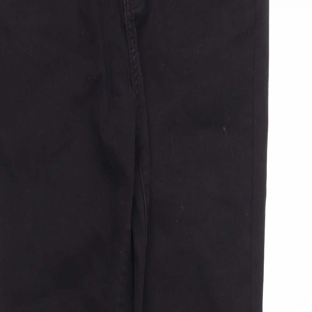 DenimCo Womens Black   Skinny Jeans Size 14 L28.5 in