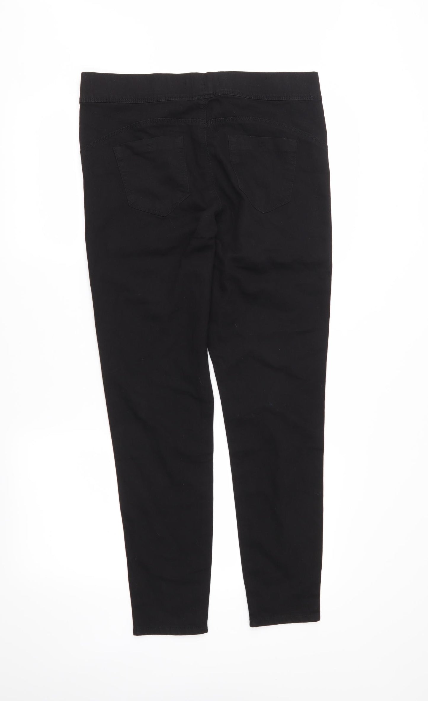 DenimCo Womens Black   Jegging Jeans Size 14 L29 in