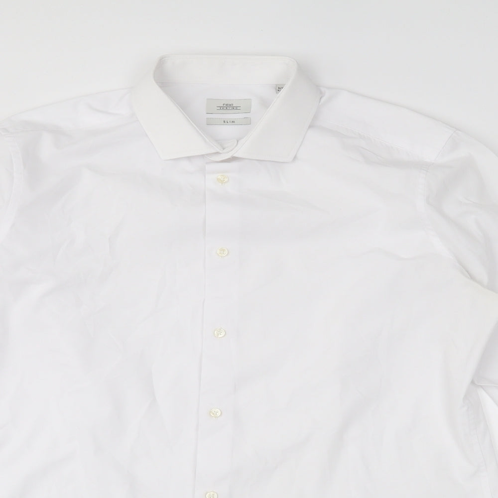 NEXT Mens White    Dress Shirt Size 16.5