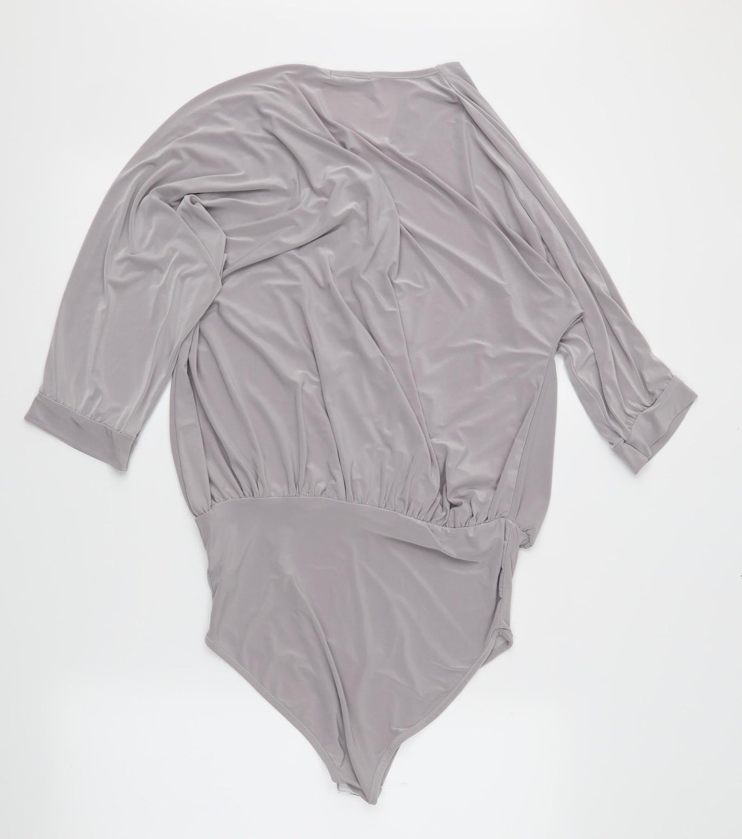 Look of the day Womens Grey   Wrap Button-Up Size 10