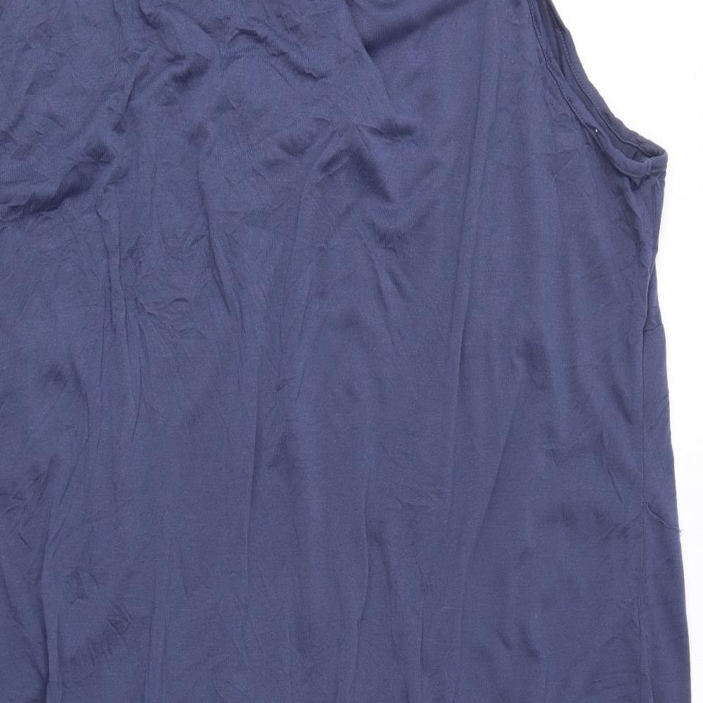 Sheego Womens Blue   Basic Blouse Size 30