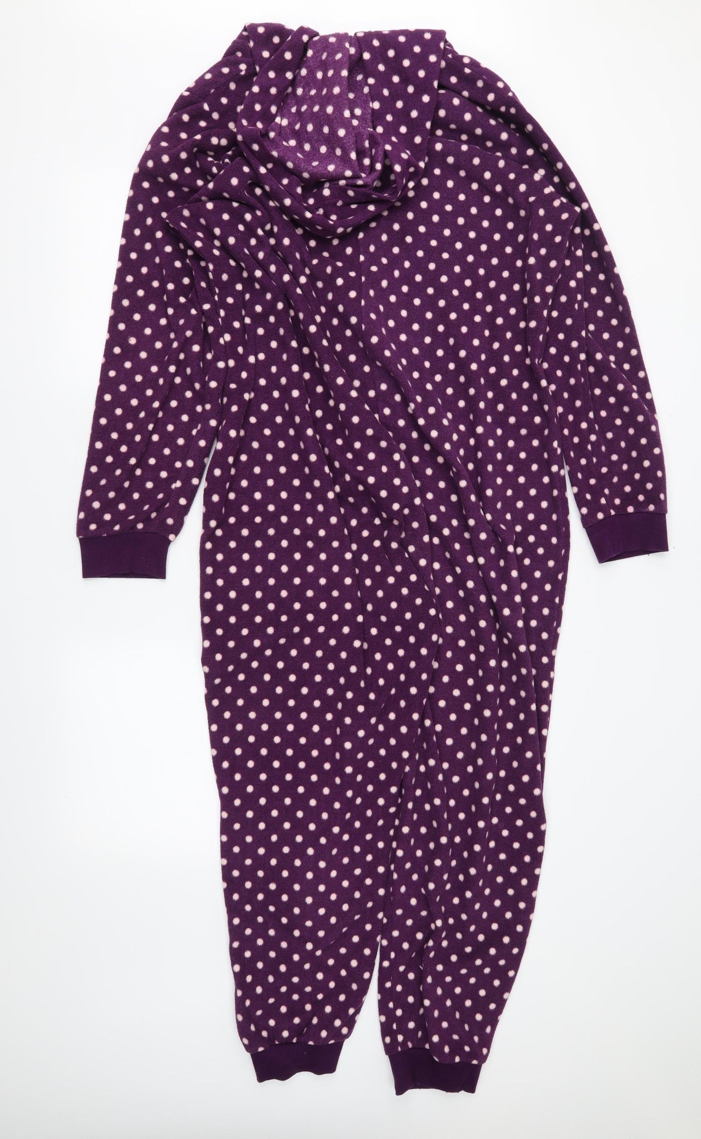 TU  Womens Purple Polka Dot  Top One Piece Size L