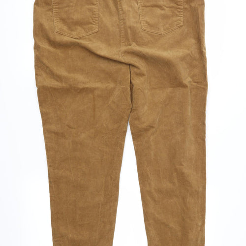 Klass Womens Brown   Cropped Jeans Size 16 L25 in