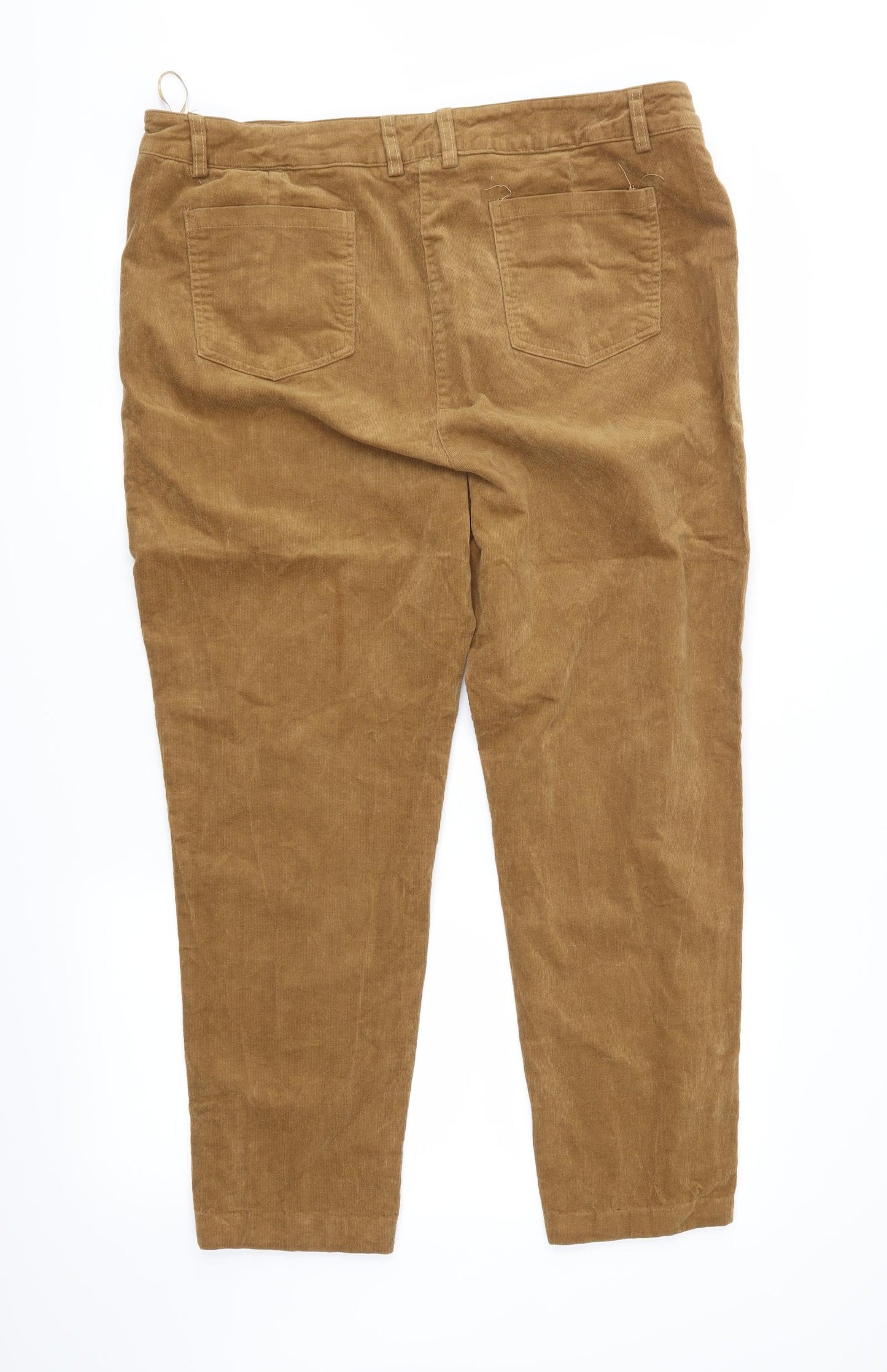 Klass Womens Brown   Cropped Jeans Size 16 L25 in