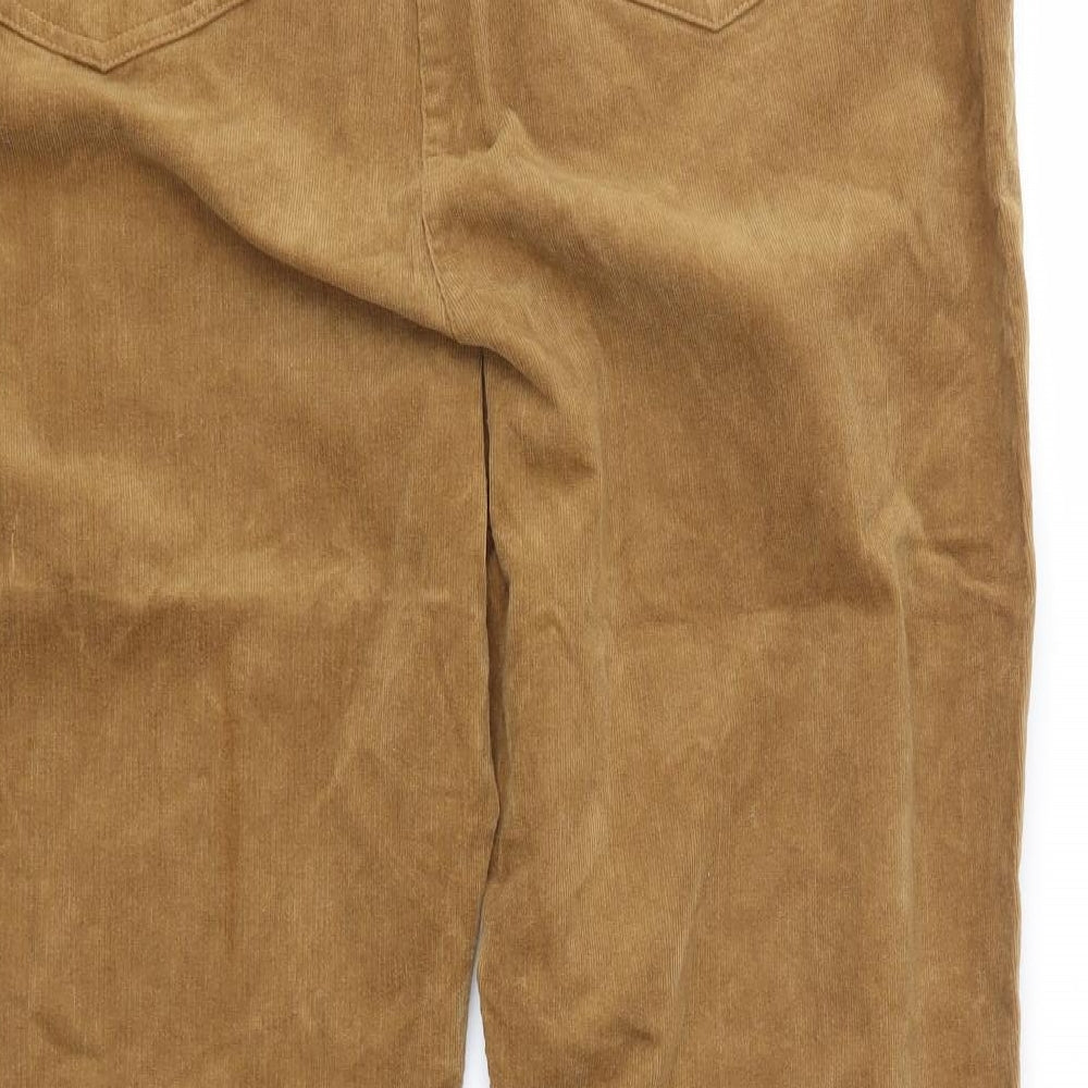 Klass Womens Brown   Cropped Jeans Size 16 L25 in