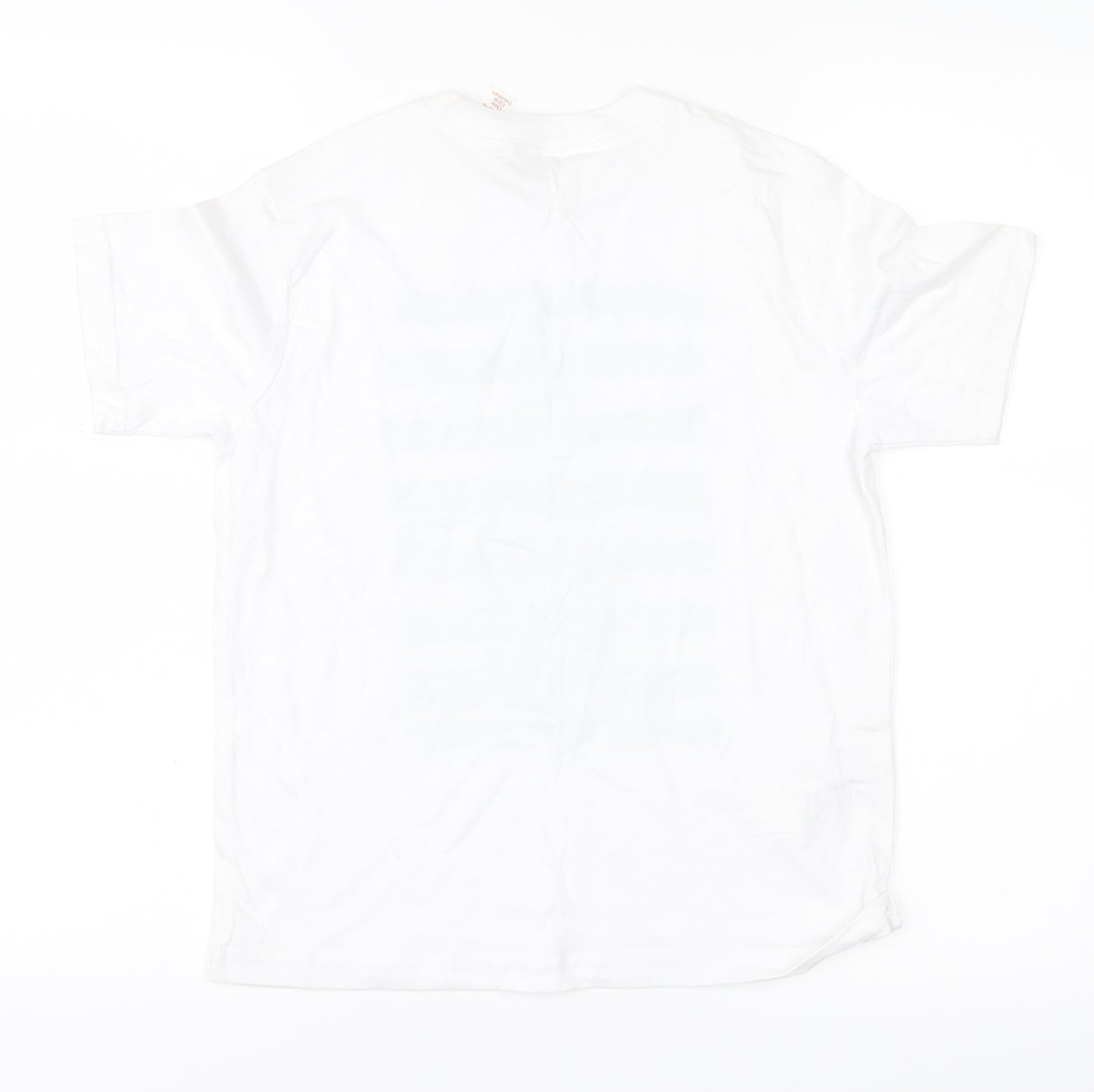 Penguin Womens White   Basic T-Shirt Size 8  - penguin