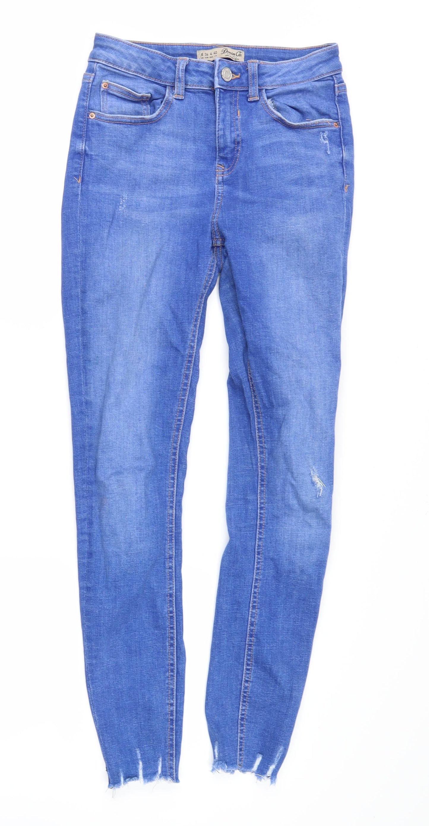 DENIM CO Womens Blue  Denim Skinny Jeans Size 8