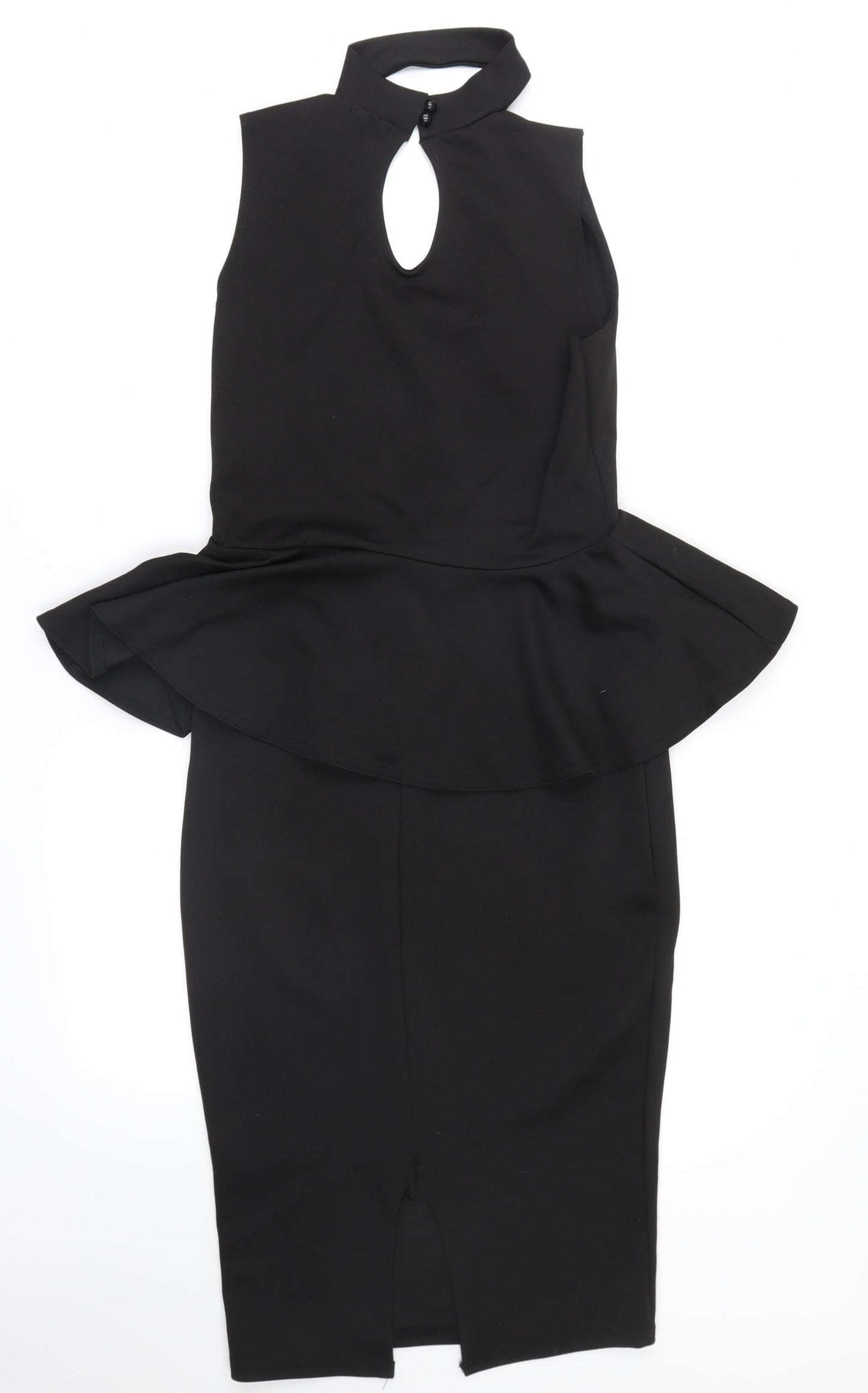 Boohoo Womens Black   Pencil Dress  Size 12
