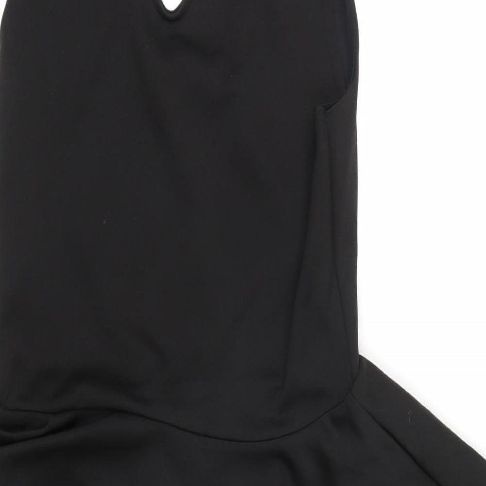 Boohoo Womens Black   Pencil Dress  Size 12