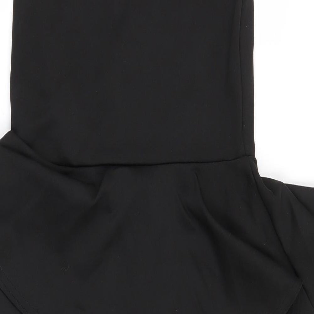 Boohoo Womens Black   Pencil Dress  Size 12