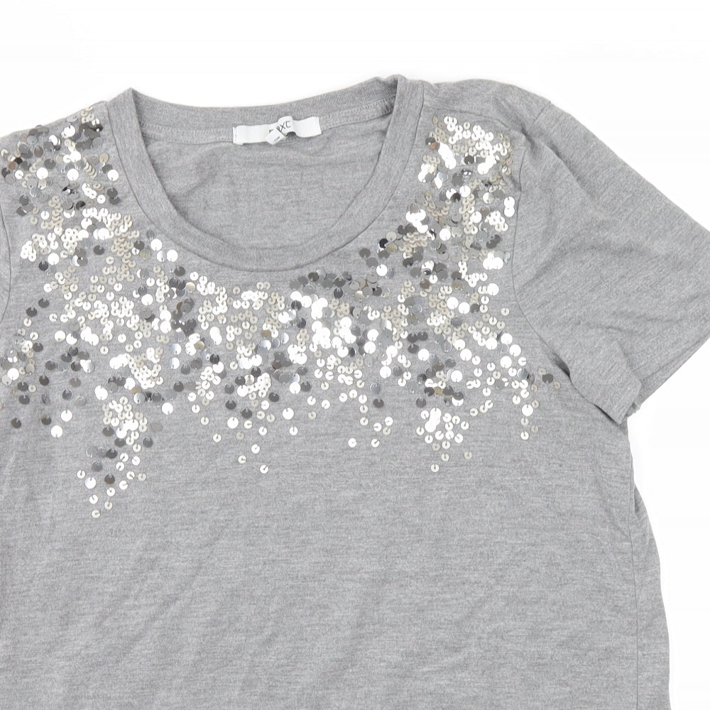 NEXT Womens Grey   Basic T-Shirt Size 10