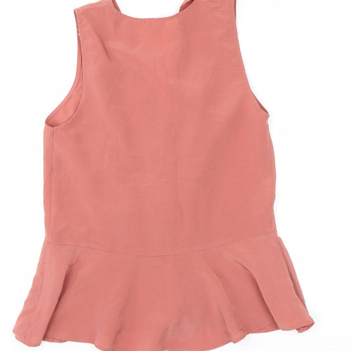 River Island Womens Pink   Basic Tank Size 6