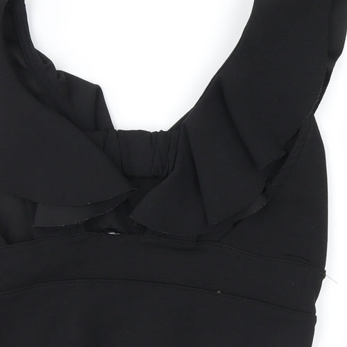 River Island Womens Black   Cropped Tank Size 6