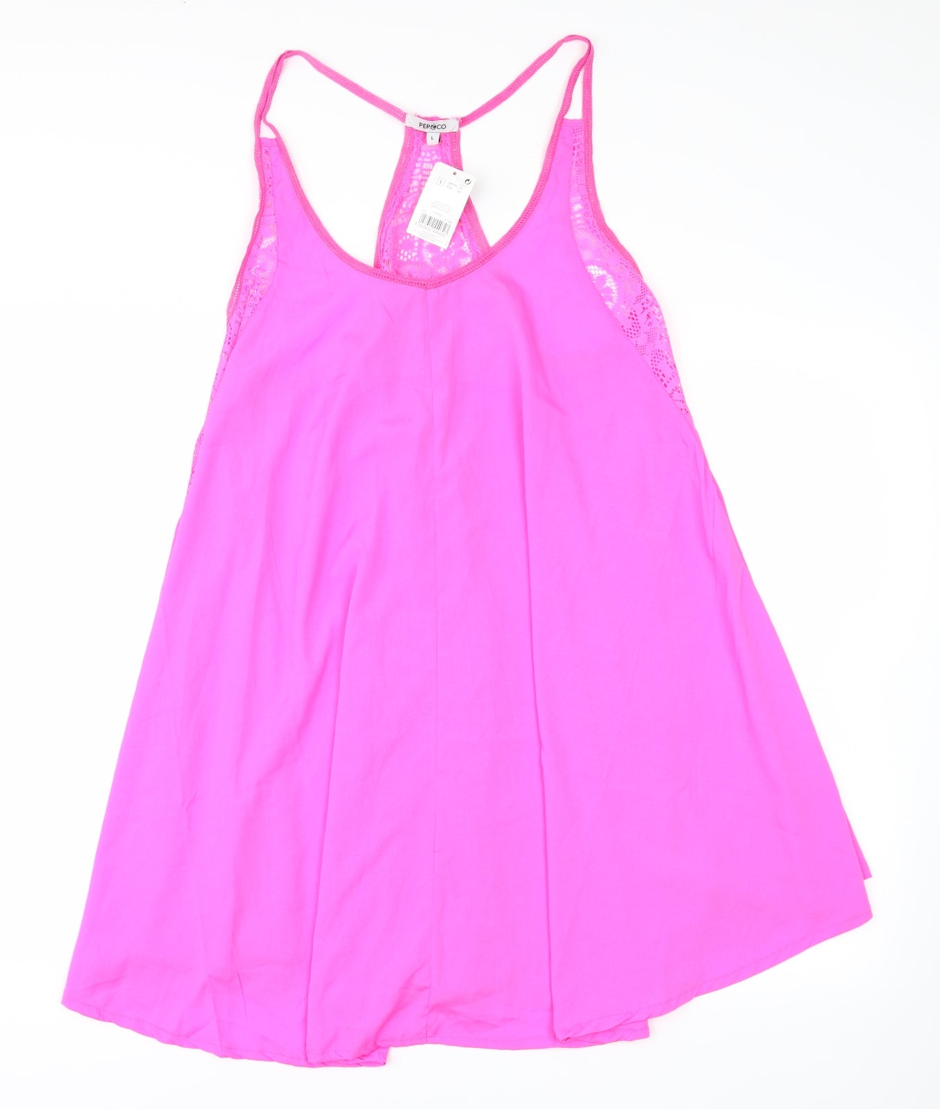PEP & cO Womens Pink   Tank Dress  Size 14