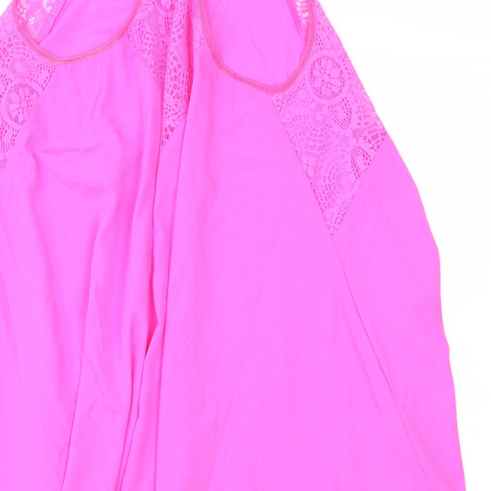 PEP & cO Womens Pink   Tank Dress  Size 14