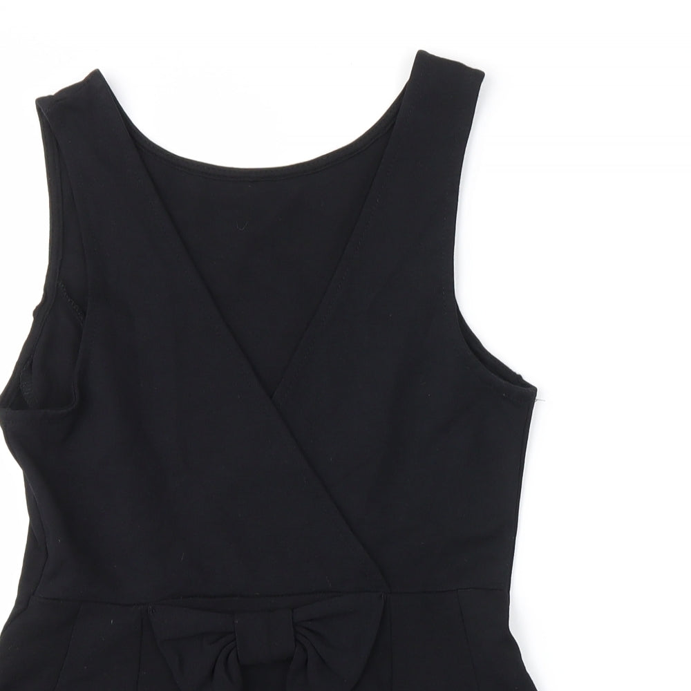 no brand Womens Black   Basic Blouse Size S