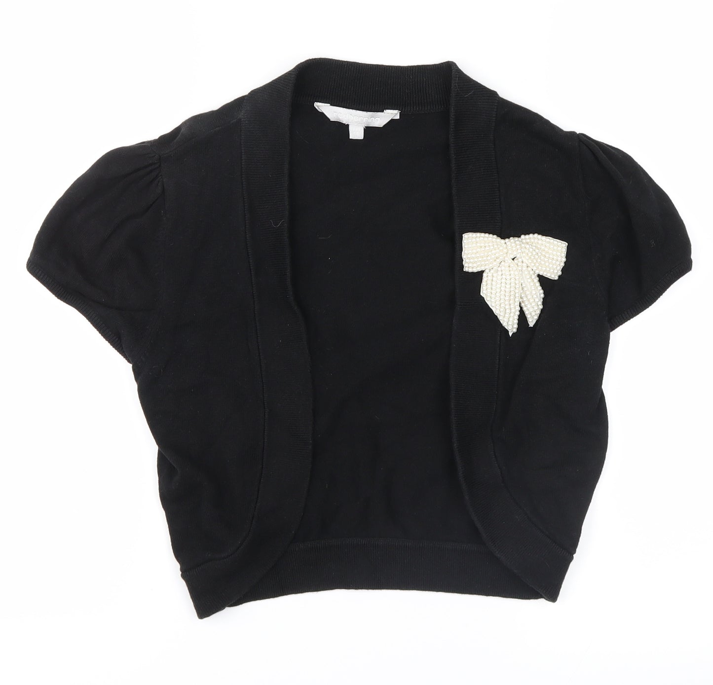 Debenhams Girls Black   Cardigan Jumper Size 15 Years